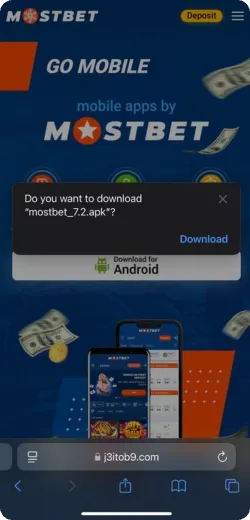 Install the Mostbet APK